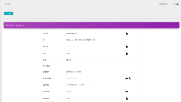 instance detail cn